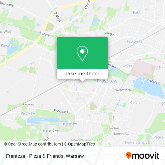 Frentzza - Pizza & Friends map