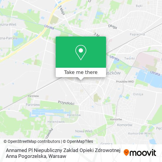 Annamed Pl Niepubliczny Zaklad Opieki Zdrowotnej Anna Pogorzelska map