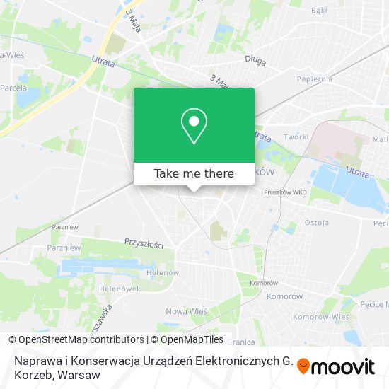 Naprawa i Konserwacja Urządzeń Elektronicznych G. Korzeb map