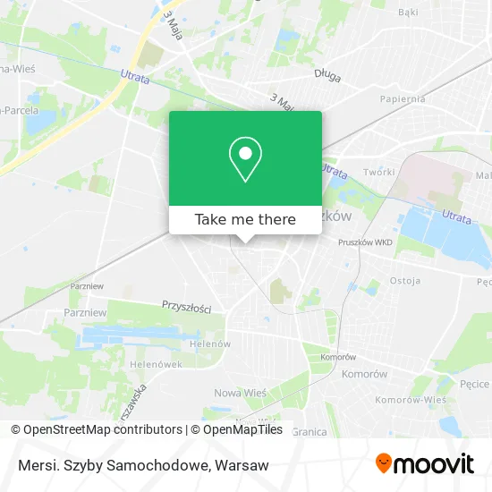 Mersi. Szyby Samochodowe map