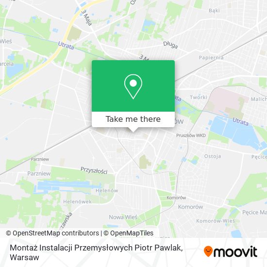 Montaż Instalacji Przemysłowych Piotr Pawlak map