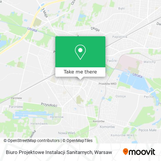 Biuro Projektowe Instalacji Sanitarnych map