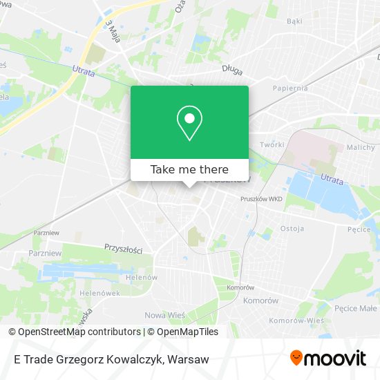 E Trade Grzegorz Kowalczyk map