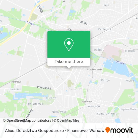 Alius. Doradztwo Gospodarczo - Finansowe map