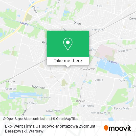 Eko-Went Firma Usługowo-Montażowa Zygmunt Berezowski map