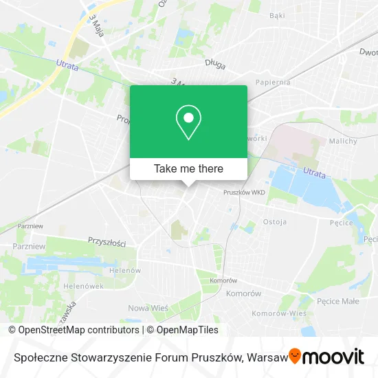 Społeczne Stowarzyszenie Forum Pruszków map