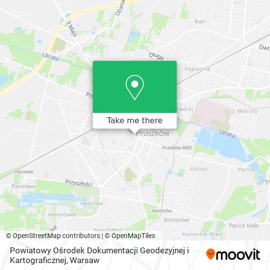 Powiatowy Ośrodek Dokumentacji Geodezyjnej i Kartograficznej map