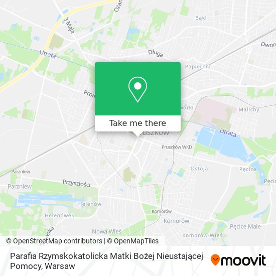 Parafia Rzymskokatolicka Matki Bożej Nieustającej Pomocy map