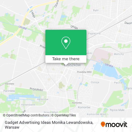 Gadget Advertising Ideas Monika Lewandowska map