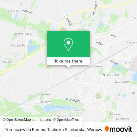 Tomaszewski Roman. Technika Pilnikarska map