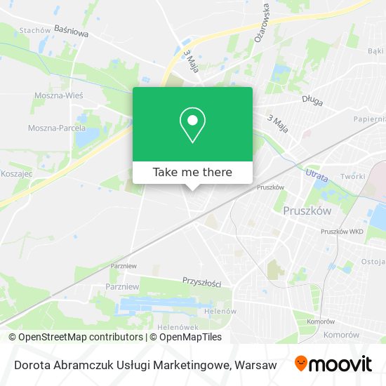 Dorota Abramczuk Usługi Marketingowe map