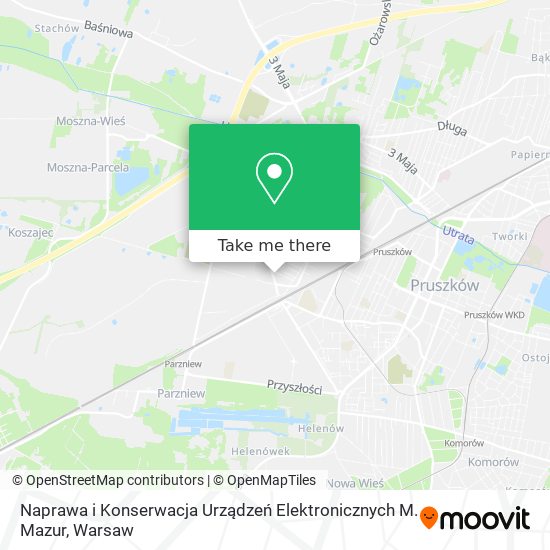 Naprawa i Konserwacja Urządzeń Elektronicznych M. Mazur map