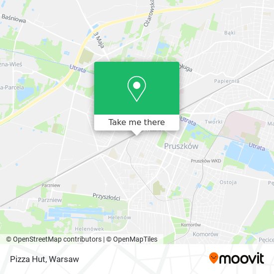 Pizza Hut map