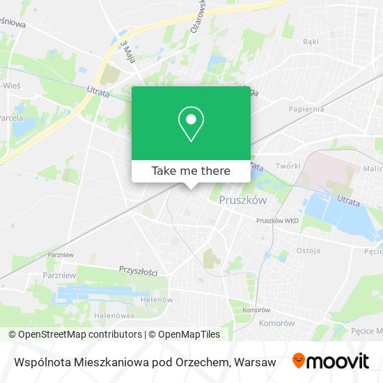 Wspólnota Mieszkaniowa pod Orzechem map