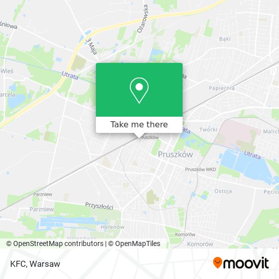 KFC map