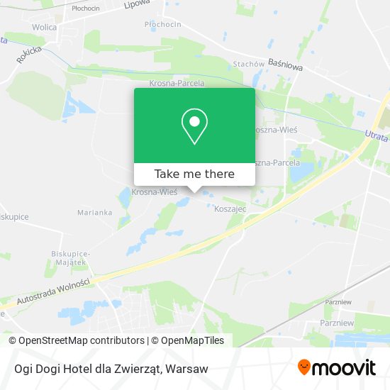 Ogi Dogi Hotel dla Zwierząt map