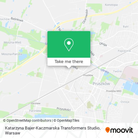 Карта Katarzyna Bajer-Kaczmarska Transformers Studio