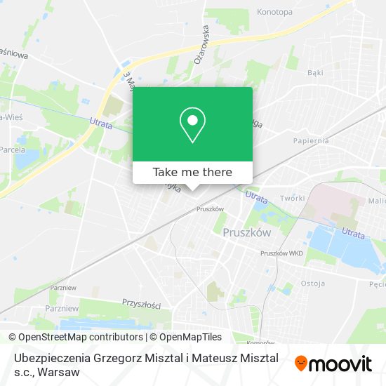 Ubezpieczenia Grzegorz Misztal i Mateusz Misztal s.c. map