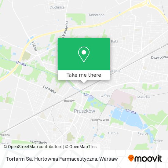 Torfarm Sa. Hurtownia Farmaceutyczna map