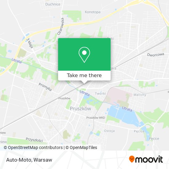 Auto-Moto map