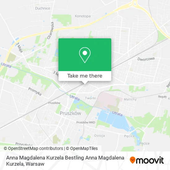 Карта Anna Magdalena Kurzela Bestling Anna Magdalena Kurzela
