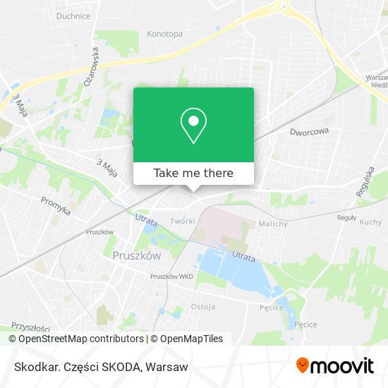 Skodkar. Części SKODA map