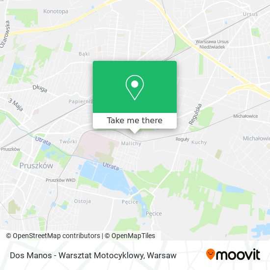 Dos Manos - Warsztat Motocyklowy map