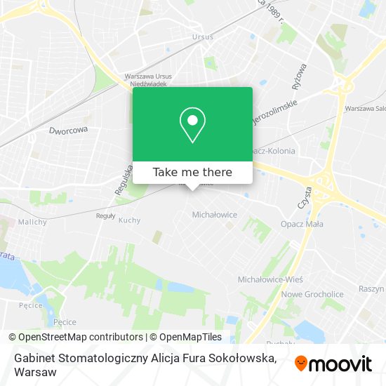 Gabinet Stomatologiczny Alicja Fura Sokołowska map