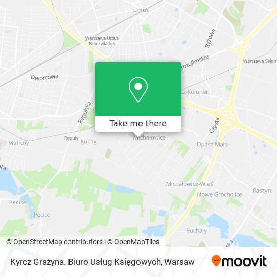 Kyrcz Grażyna. Biuro Usług Księgowych map