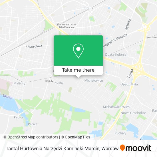 Tantal Hurtownia Narzędzi Kamiński Marcin map