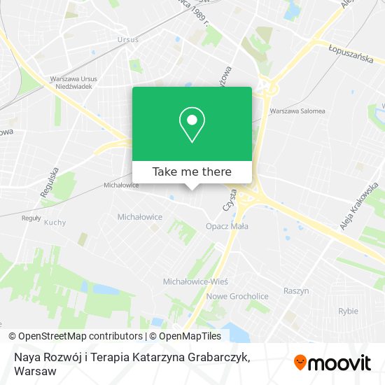 Naya Rozwój i Terapia Katarzyna Grabarczyk map