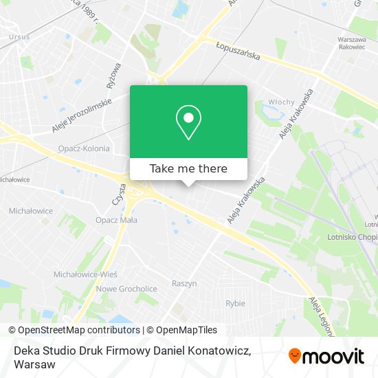 Deka Studio Druk Firmowy Daniel Konatowicz map