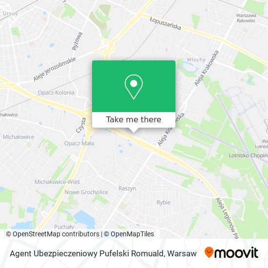 Agent Ubezpieczeniowy Pufelski Romuald map