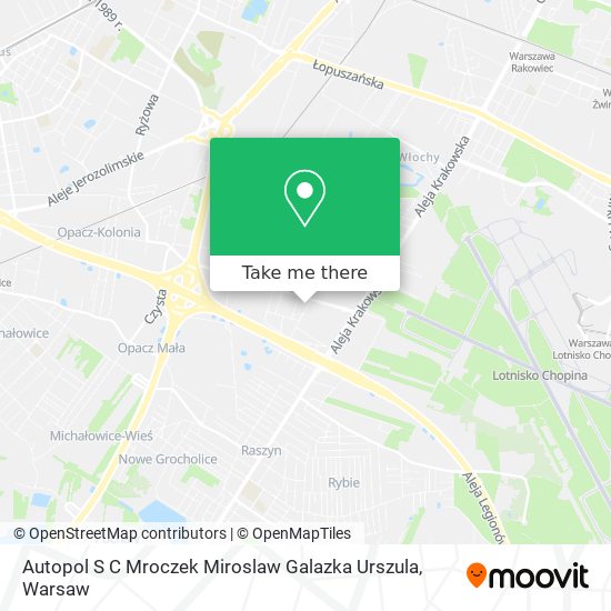 Autopol S C Mroczek Miroslaw Galazka Urszula map