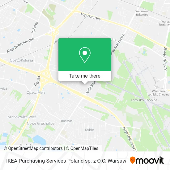 IKEA Purchasing Services Poland sp. z O.O map