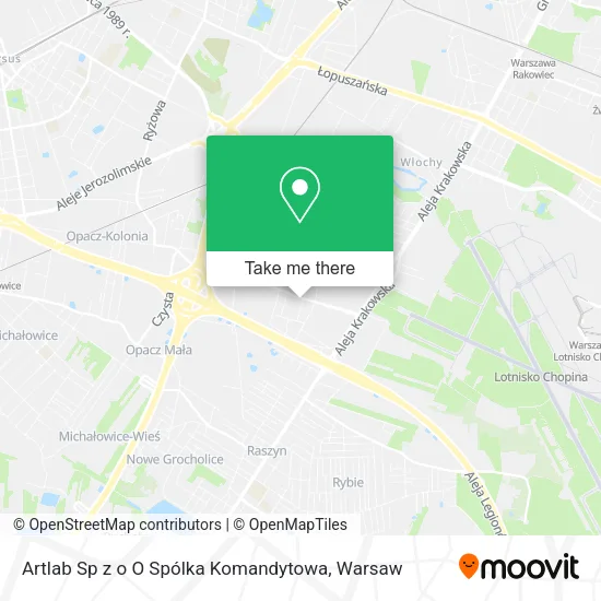 Artlab Sp z o O Spólka Komandytowa map