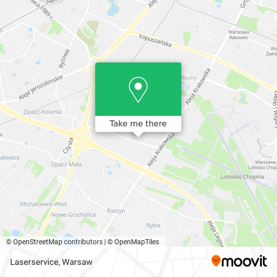 Laserservice map