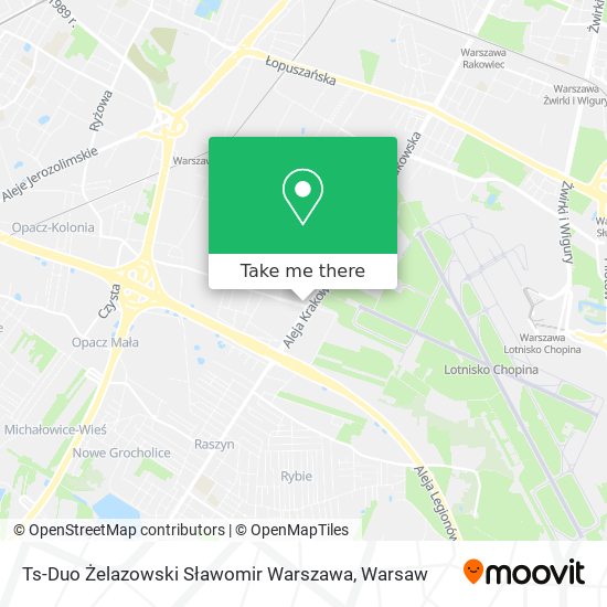 Ts-Duo Żelazowski Sławomir Warszawa map