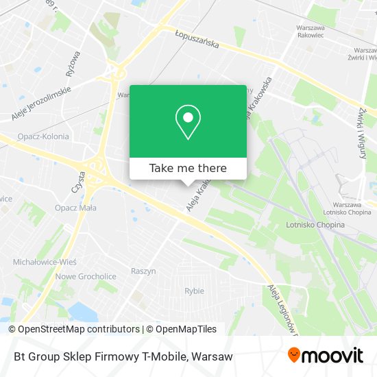 Bt Group Sklep Firmowy T-Mobile map