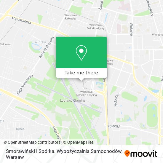 Smorawiński i Spółka. Wypożyczalnia Samochodów map