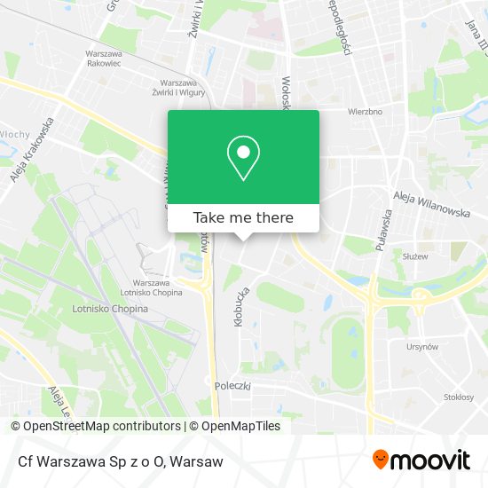 Cf Warszawa Sp z o O map