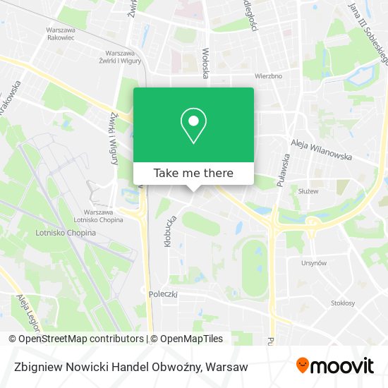 Zbigniew Nowicki Handel Obwoźny map