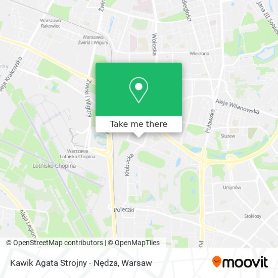 Kawik Agata Strojny - Nędza map