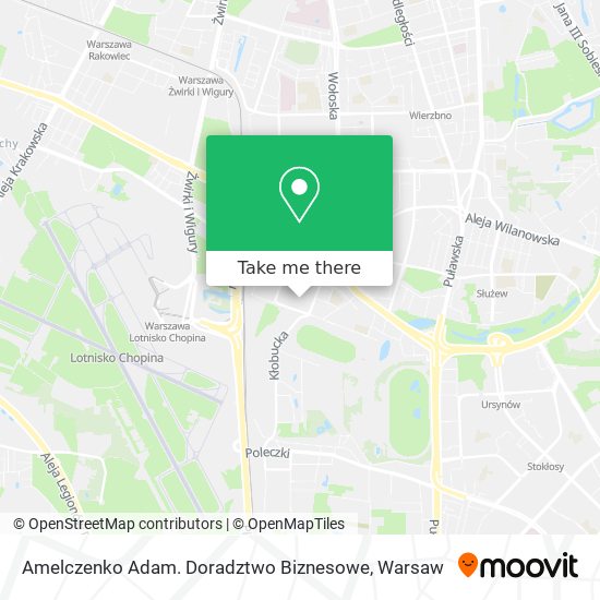 Amelczenko Adam. Doradztwo Biznesowe map