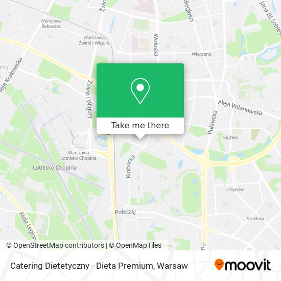 Catering Dietetyczny - Dieta Premium map