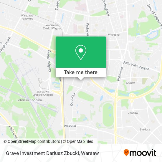 Grave Investment Dariusz Zbucki map