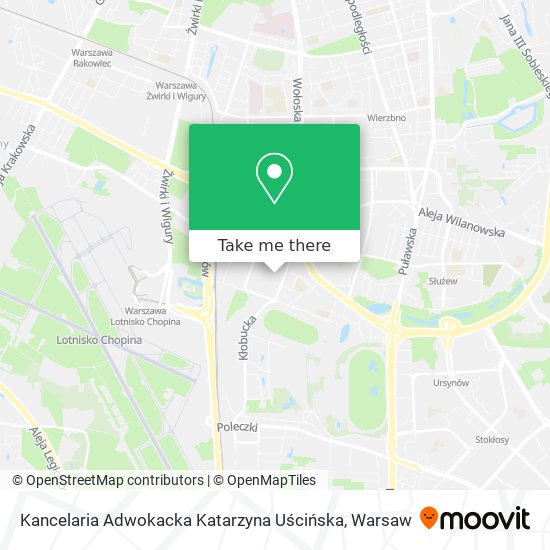 Kancelaria Adwokacka Katarzyna Uścińska map