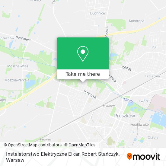 Instalatorstwo Elektryczne Elkar, Robert Stańczyk map