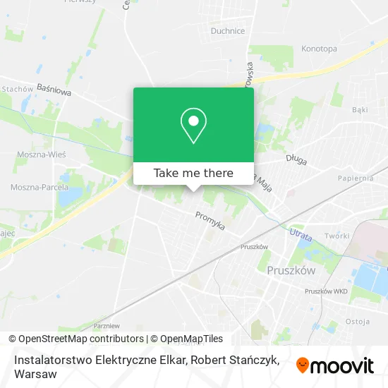 Карта Instalatorstwo Elektryczne Elkar, Robert Stańczyk