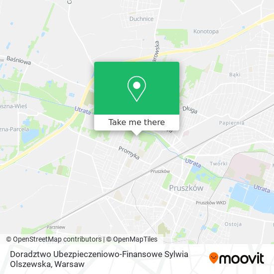 Doradztwo Ubezpieczeniowo-Finansowe Sylwia Olszewska map